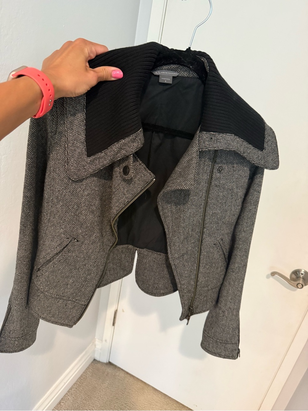 Armani Exchange Herringbone Jacket